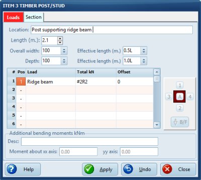 Timber post edit dialog